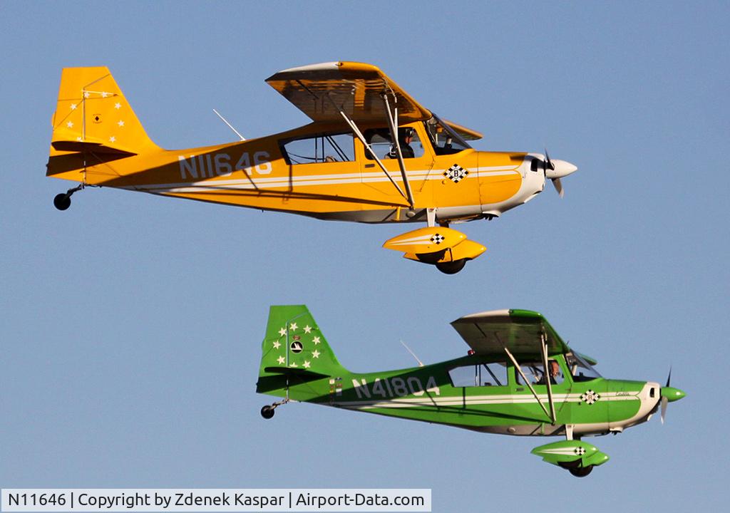 N11646, 1972 Bellanca 7KCAB Citabria C/N 311-72, Casa Grande