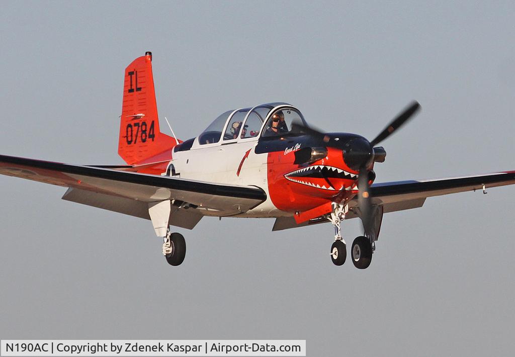 N190AC, 1973 Beech T-34C C/N 140784, Casa Grande