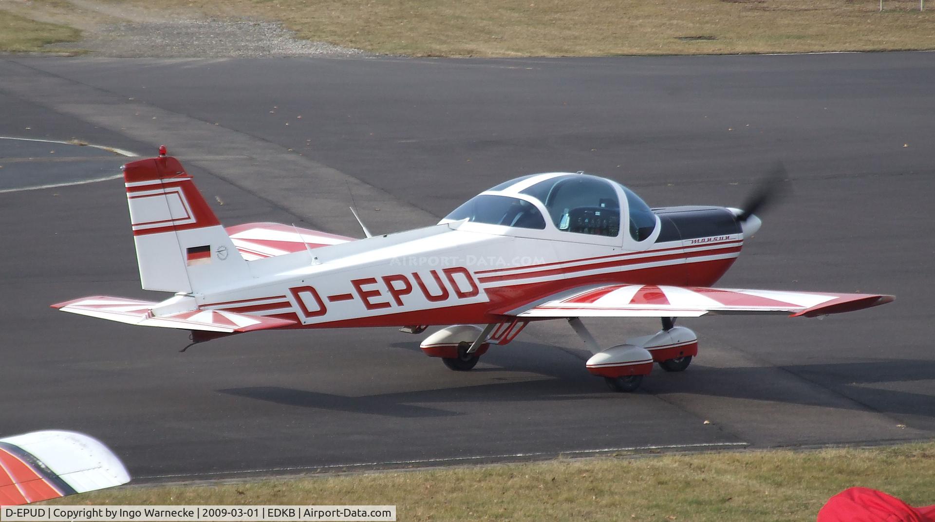D-EPUD, Bolkow Bo.209 Monsun 160RV C/N 196, Bölkow Bo 209 160RV Monsun at Bonn-Hangelar airfield