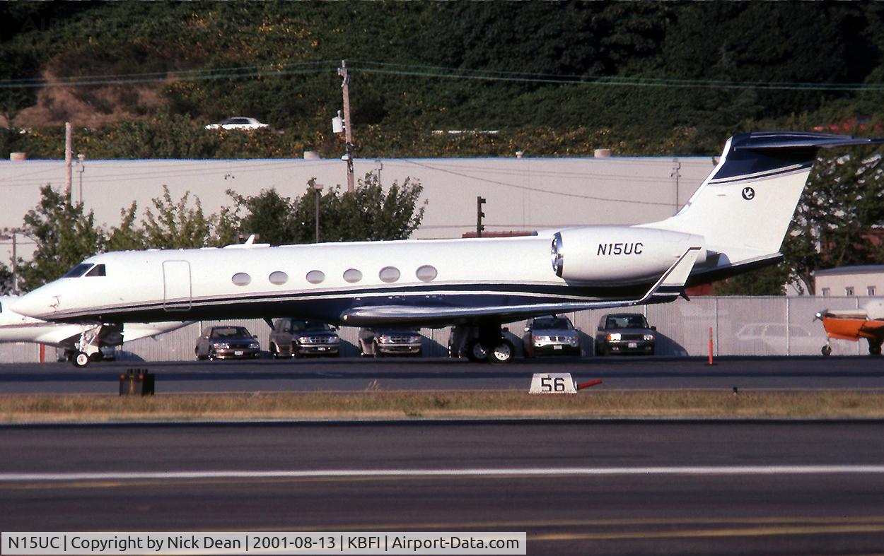 N15UC, 1999 Gulfstream Aerospace G-V C/N 589, KBFI