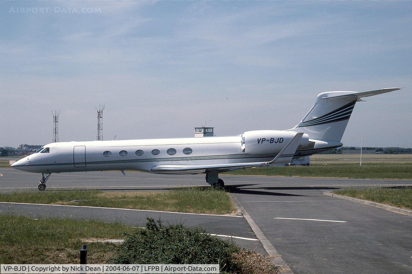 VP-BJD, 2002 Gulfstream G-V C/N 672, Paris Le Bourget