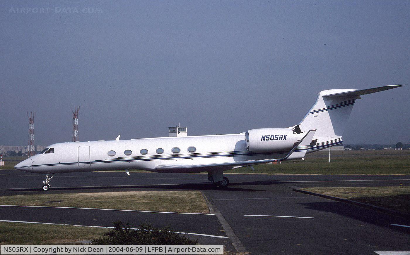 N505RX, 2002 Gulfstream Aerospace Gulfstream V C/N 675, Paris Le Bourget