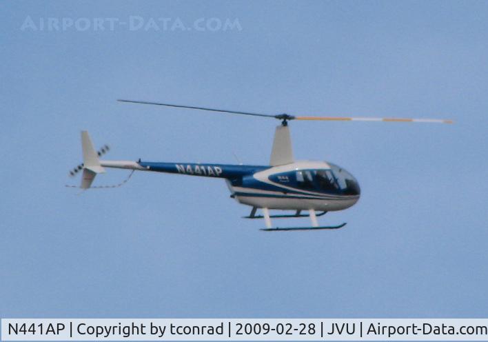 N441AP, 2005 Robinson R44 II C/N 10962, at Queen City