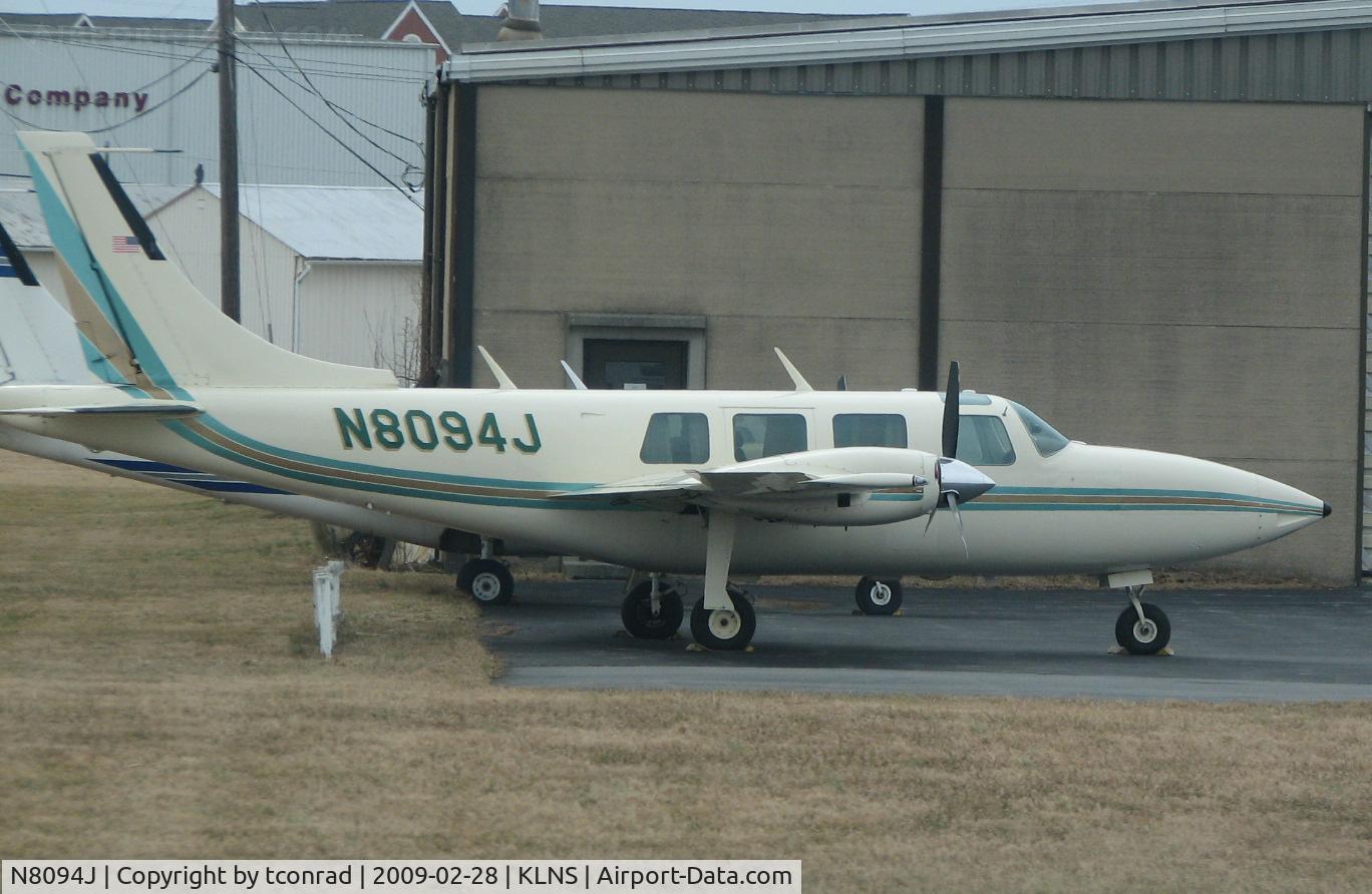N8094J, 1978 Piper Aerostar 600 C/N 6005807961188, at Lancaster