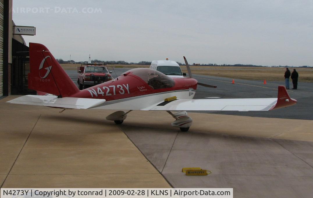 N4273Y, 2007 Aero AT-4 LSA C/N AT4-012, at Lancaster