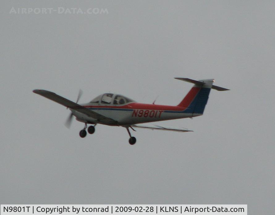 N9801T, 1978 Piper PA-38-112 Tomahawk C/N 38-78A0211, at Lancaster