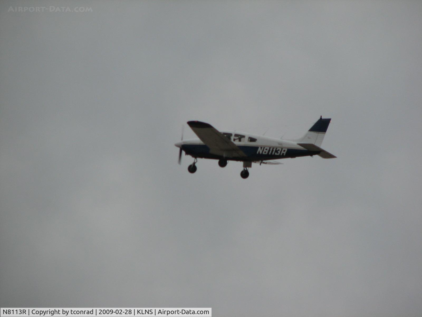 N8113R, 1979 Piper PA-28-181 C/N 28-8090131, at Lancaster