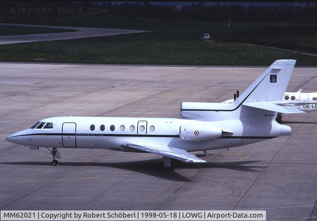 MM62021, 1984 Dassault Falcon 50 C/N 155, Flight to LOWG/GRZ