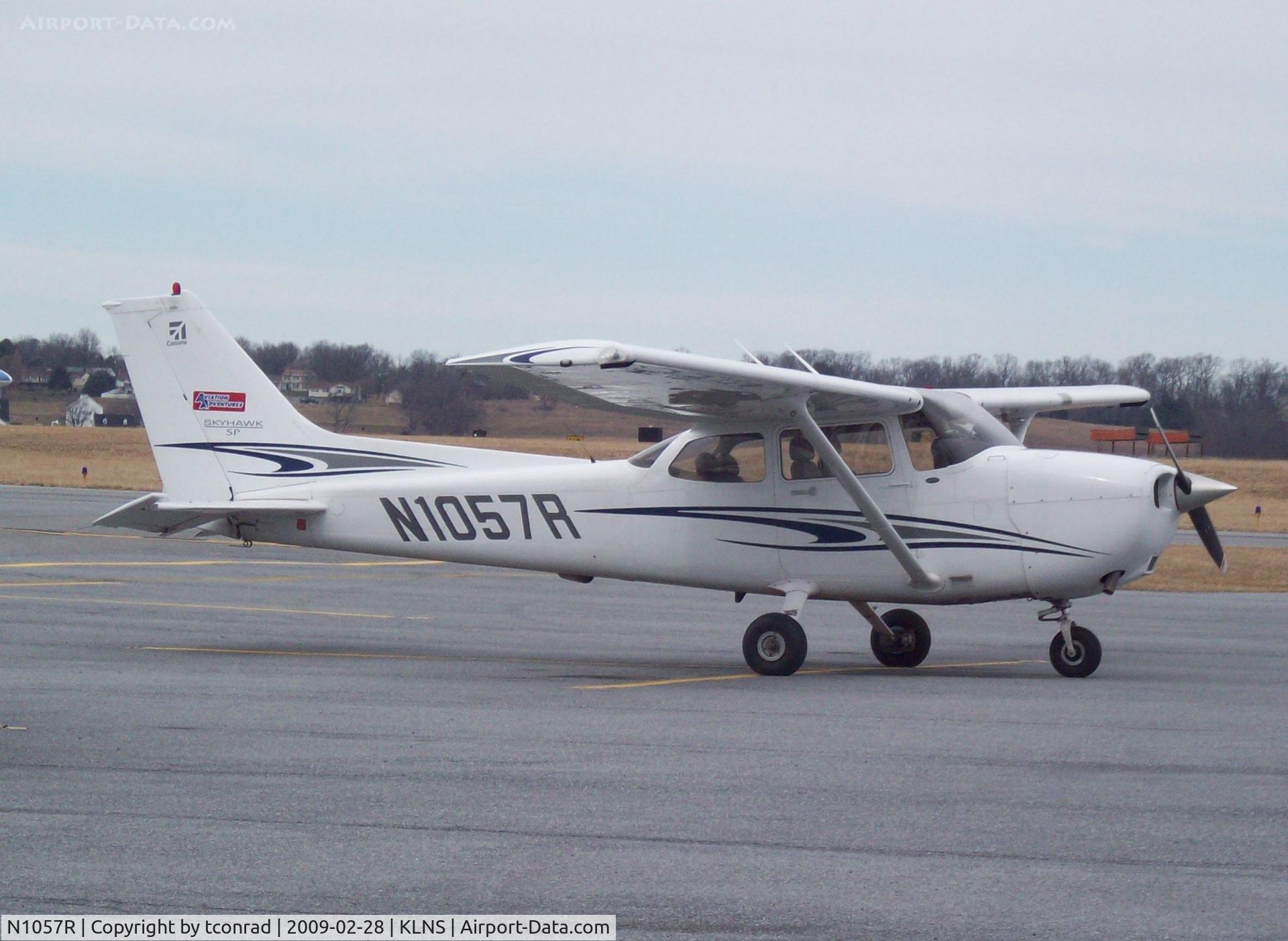 N1057R, 2005 Cessna 172S C/N 172S9814, at Lancaster