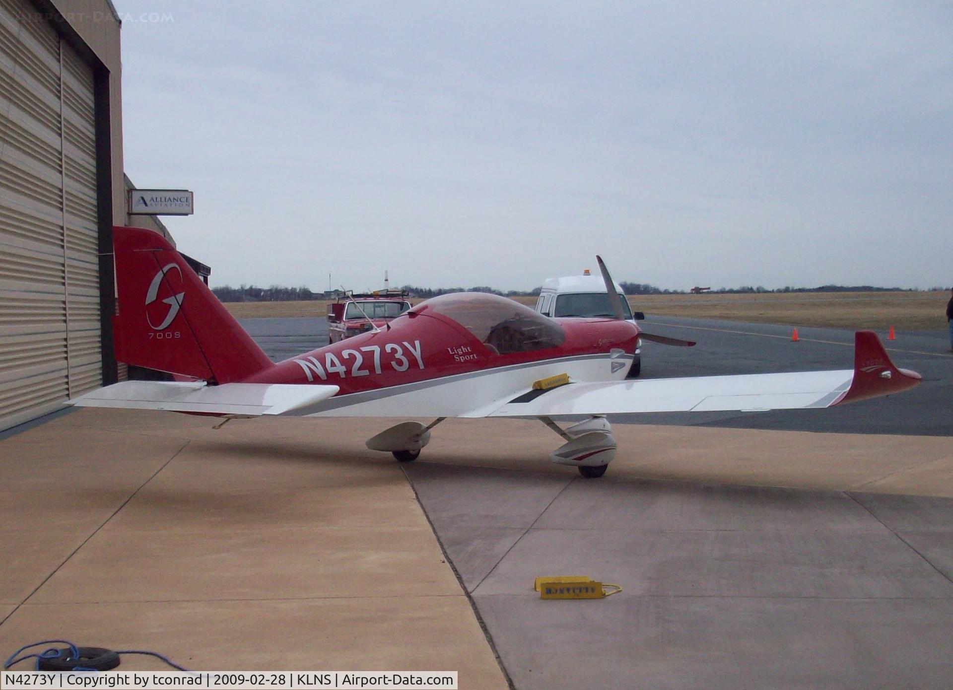 N4273Y, 2007 Aero AT-4 LSA C/N AT4-012, at Lancaster