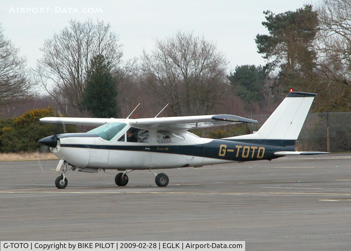 G-TOTO, 1972 Reims Cessna F177RG C/N 0049, I DON'T THINK THIS IS KANSAS TOTO