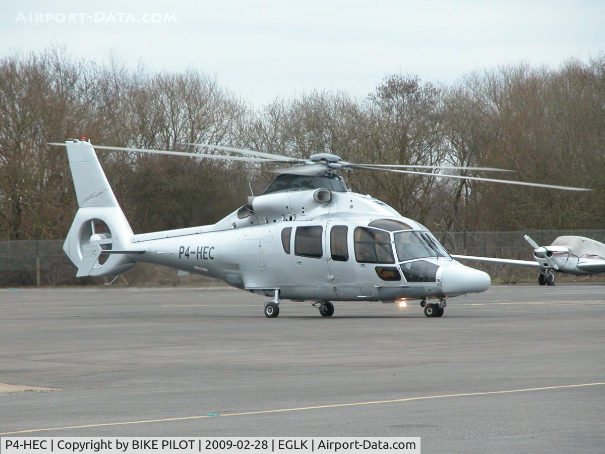 P4-HEC, Eurocopter EC-155B C/N 6600, THIS A/C IS OWNED BY RUSSIAN BILLIONAIR ROMAN ABRAMOVICH