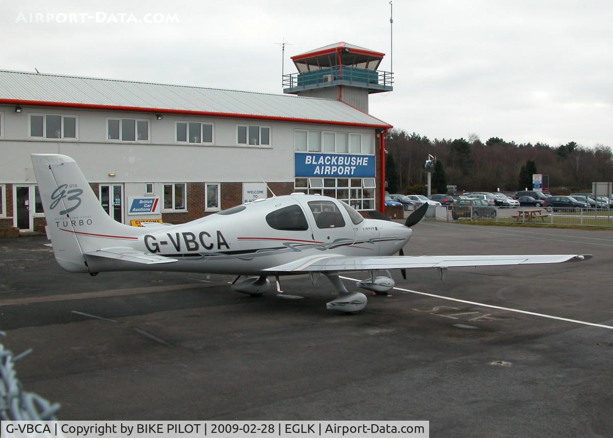 G-VBCA, 2007 Cirrus SR22 G3 Turbo C/N 2656, MAKES A NICE CHANGE TO SEE ONE OF THESE IN SILVER