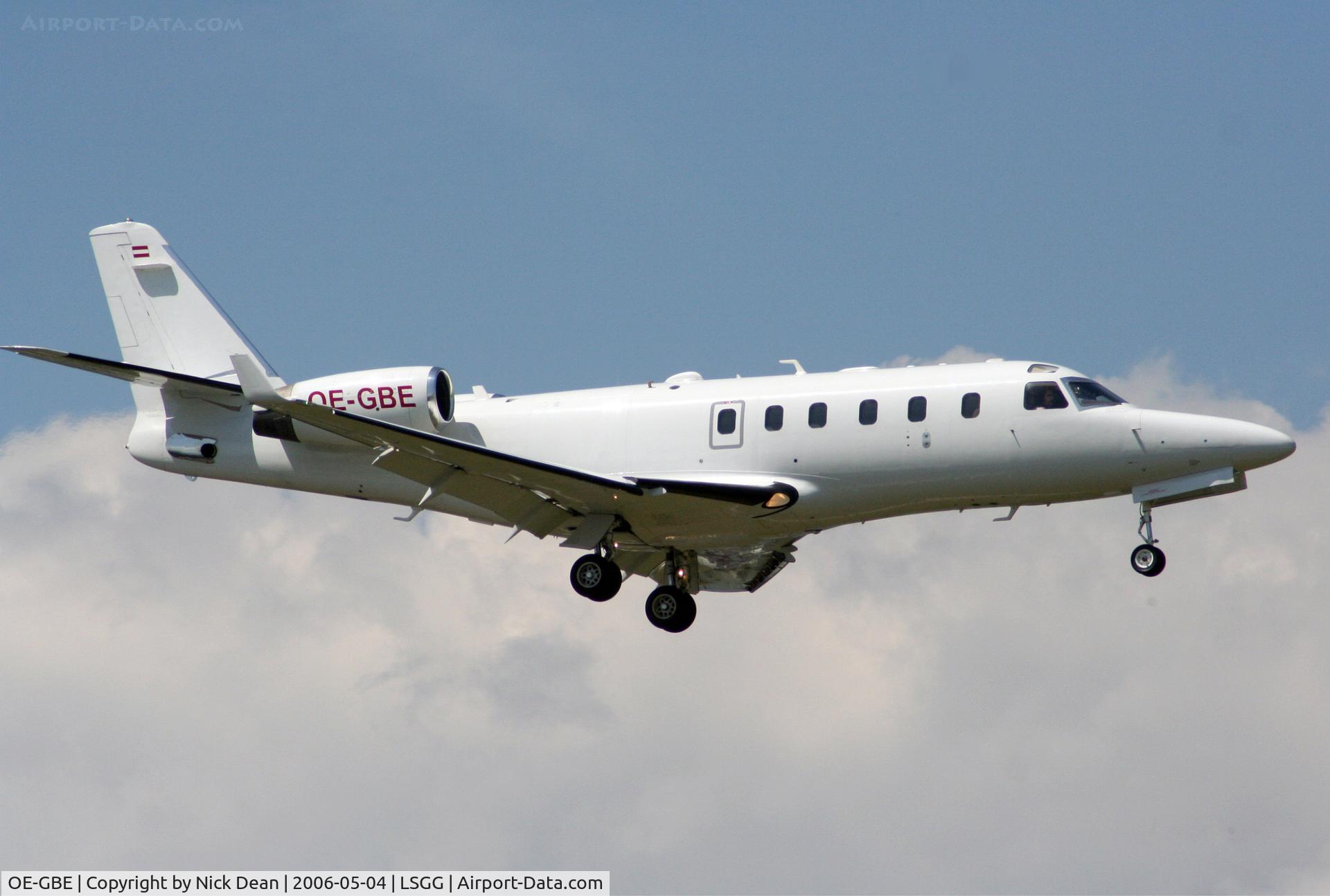 OE-GBE, 2004 Israel Aircraft Industries IAI-1124A Westwind II C/N 153, LSGG