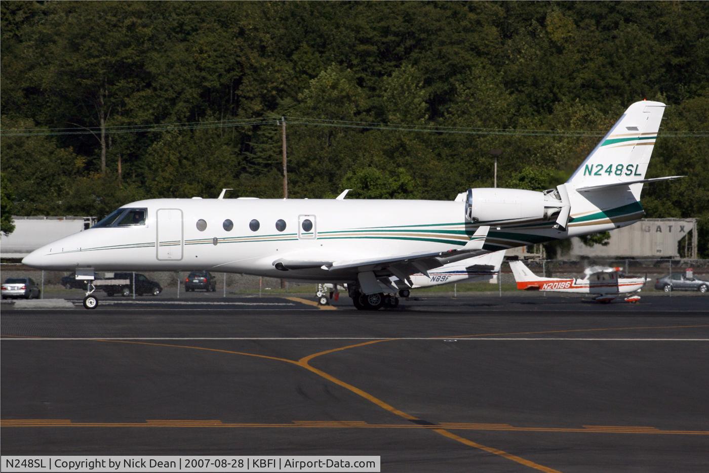 N248SL, 2006 Israel Aircraft Industries Gulfstream G150 C/N 211, KBFI