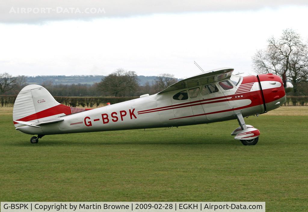 G-BSPK, 1951 Cessna 195A C/N 7691, Lovely example!