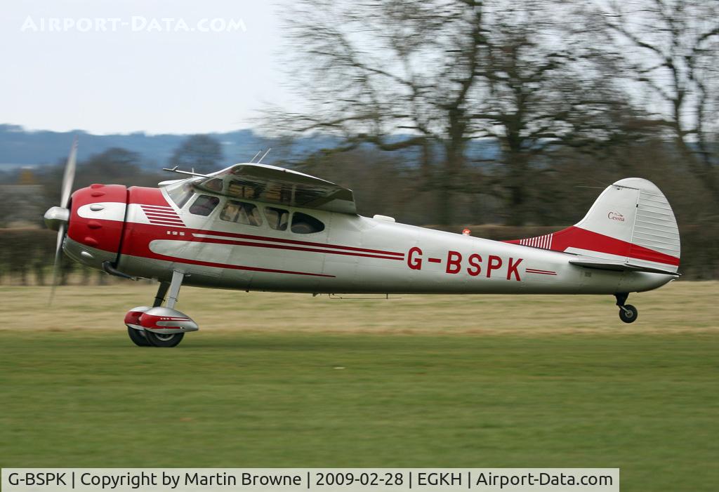 G-BSPK, 1951 Cessna 195A C/N 7691, Lovely condition.