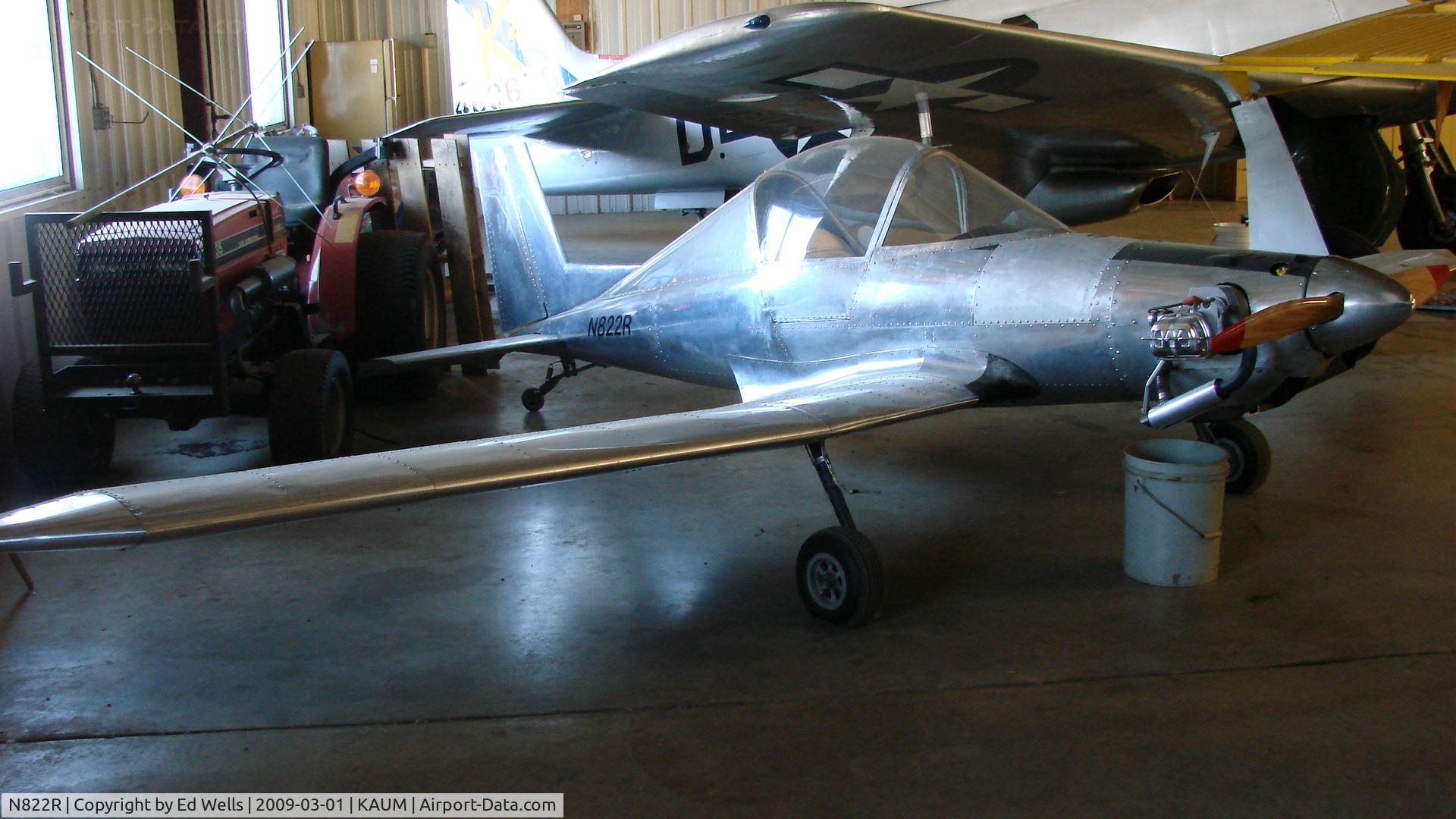 N822R, 1992 Hamilton Terry TDH-1-TD C/N 10863, Winter storage at AUM