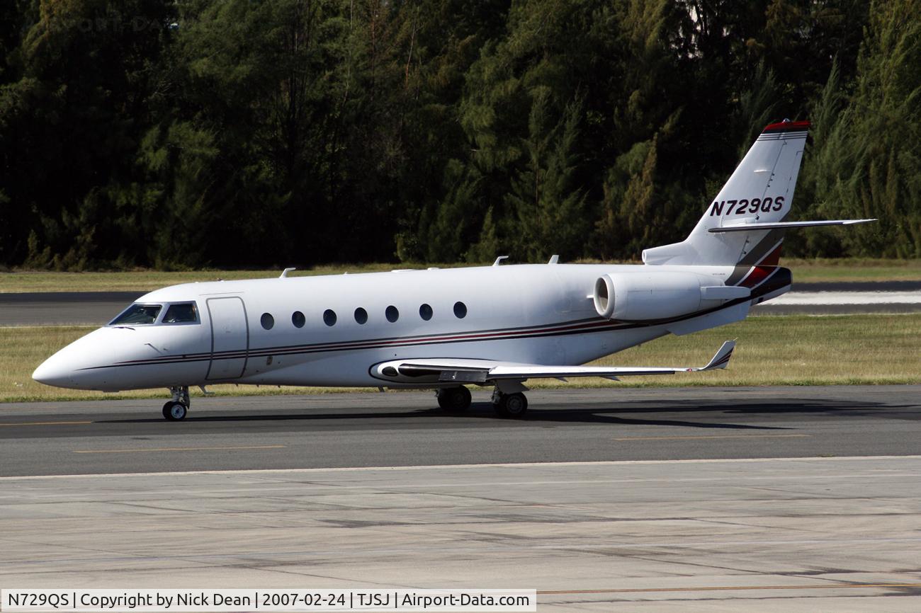 N729QS, 2005 Israel Aircraft Industries Gulfstream 200 C/N 118, TJSJ