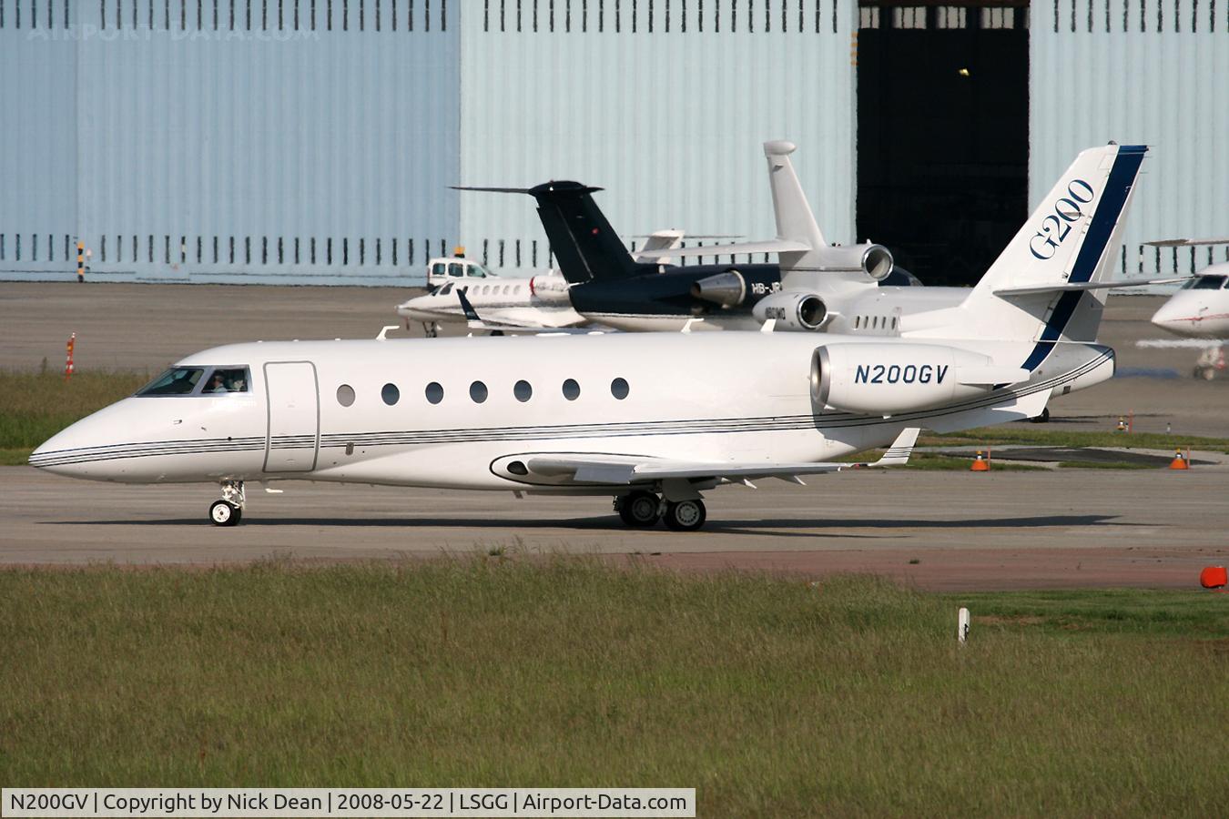 N200GV, 2007 Israel Aircraft Industries Gulfstream 200 C/N 167, LSGG