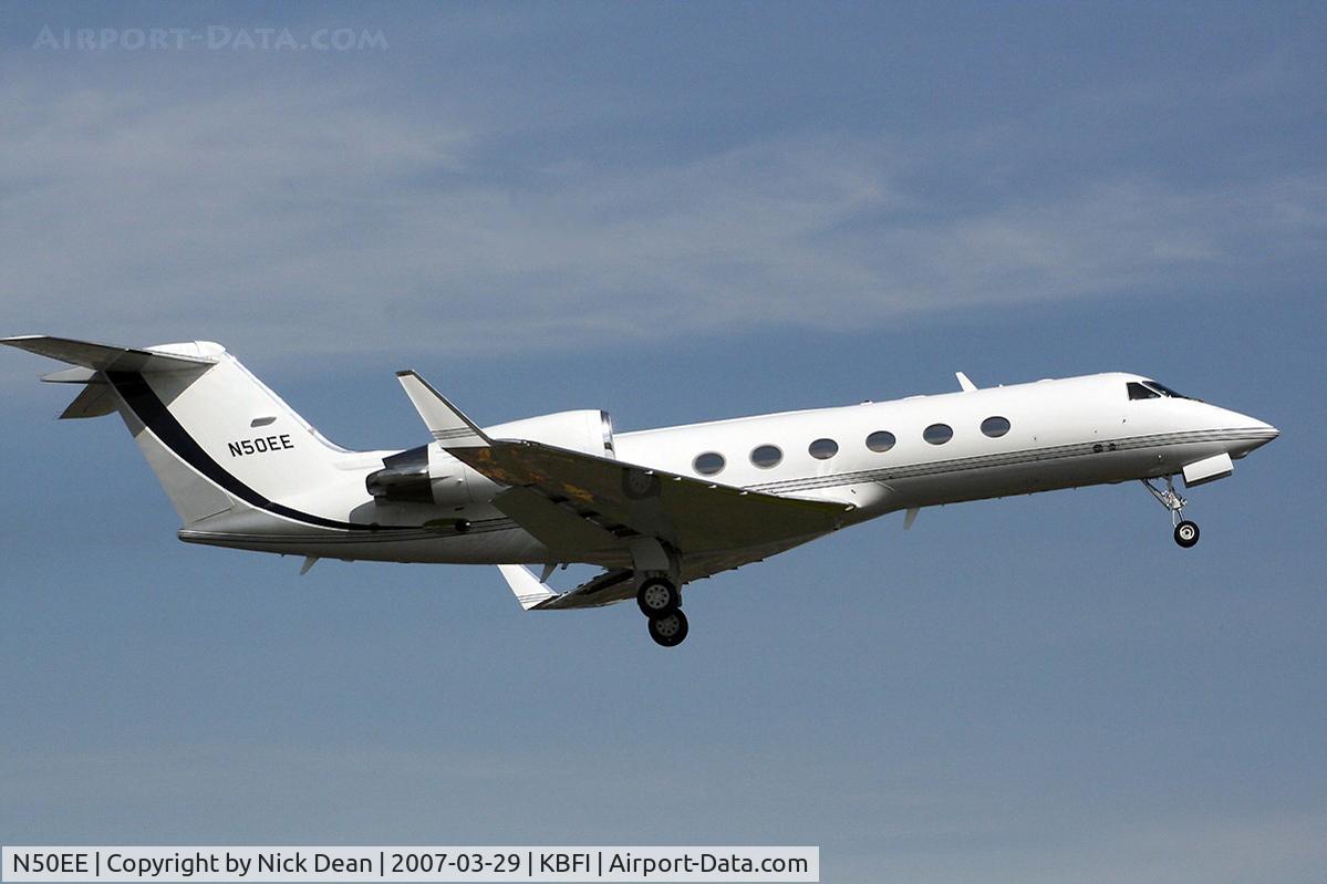 N50EE, 2002 Gulfstream Aerospace G-IV C/N 1500, KBFI