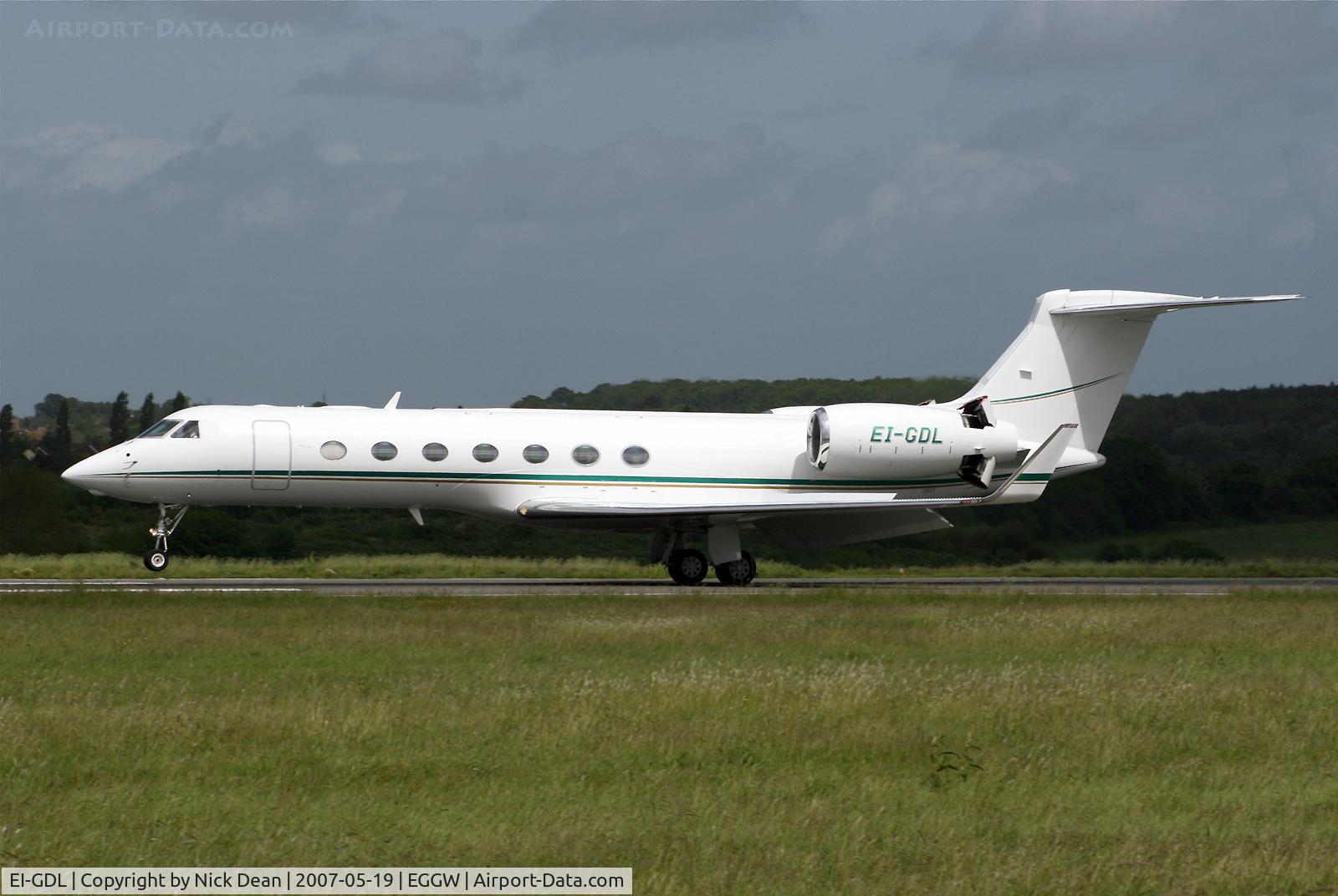 EI-GDL, 2005 Gulfstream Aerospace GV-SP (G550) C/N 5068, EGGW