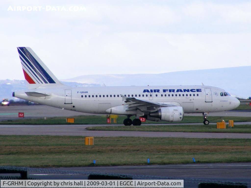 F-GRHM, 2000 Airbus A319-111 C/N 1216, Air France