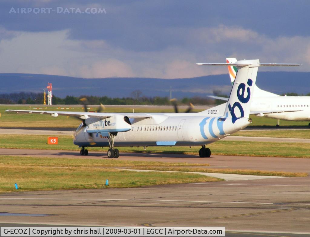 G-ECOZ, 2001 De Havilland Canada DHC-8-402Q Dash 8 C/N 4034, flybe