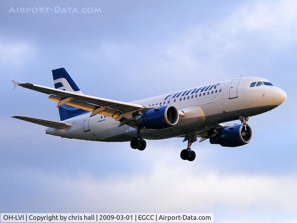 OH-LVI, 2000 Airbus A319-112 C/N 1364, Finnair