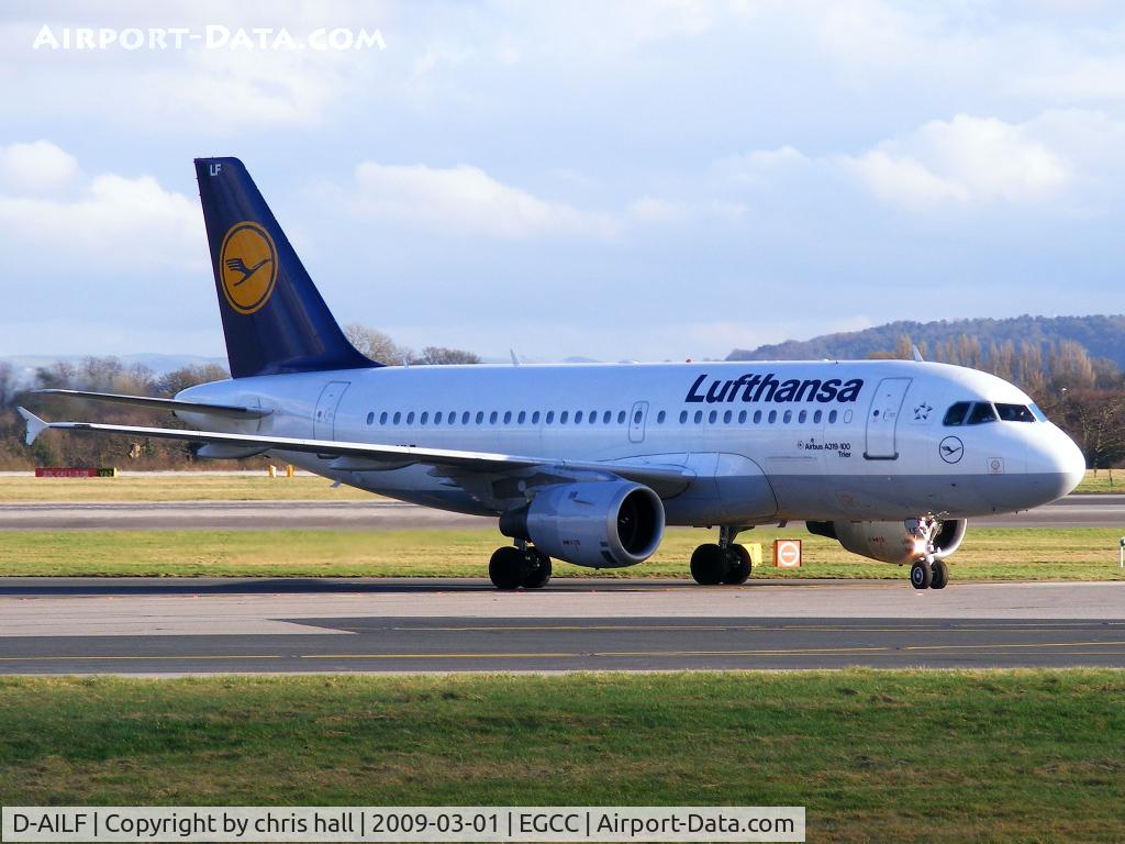 D-AILF, 1996 Airbus A319-114 C/N 636, Lufthansa