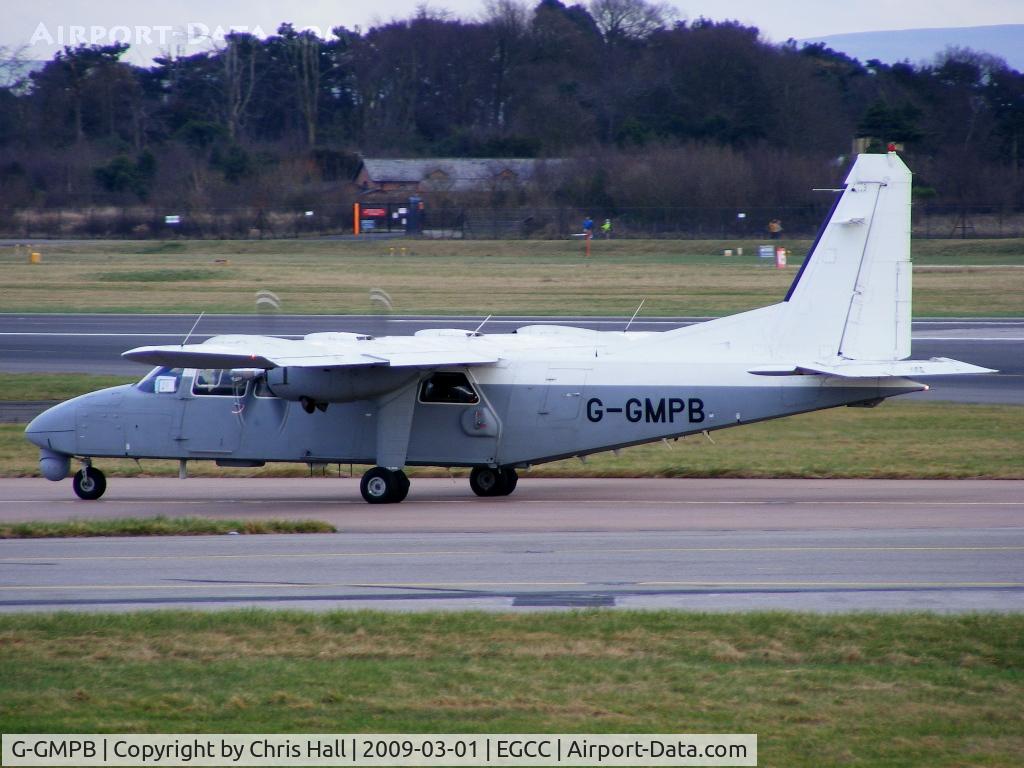 G-GMPB, 2002 Pilatus Britten-Norman BN-2T-4S Defender 4000 C/N 4011, Greater Manchester Police