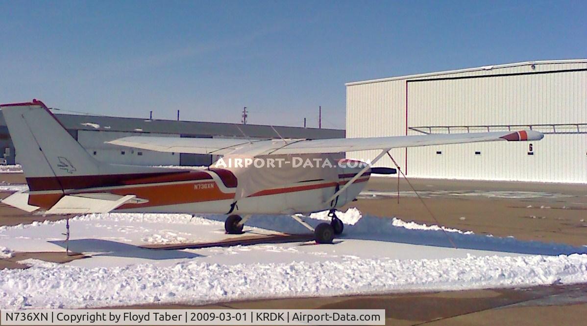 N736XN, 1978 Cessna R172K Hawk XP C/N R1722871, Snowed in at Red Oak
