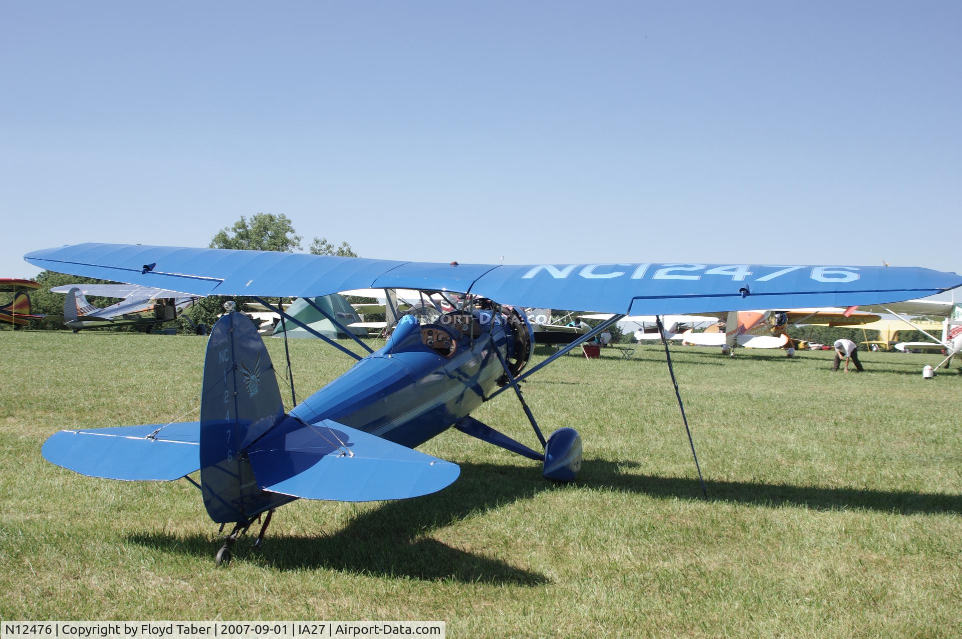 N12476, 1931 Davis D-1-K C/N 701, Blakesburg 2007