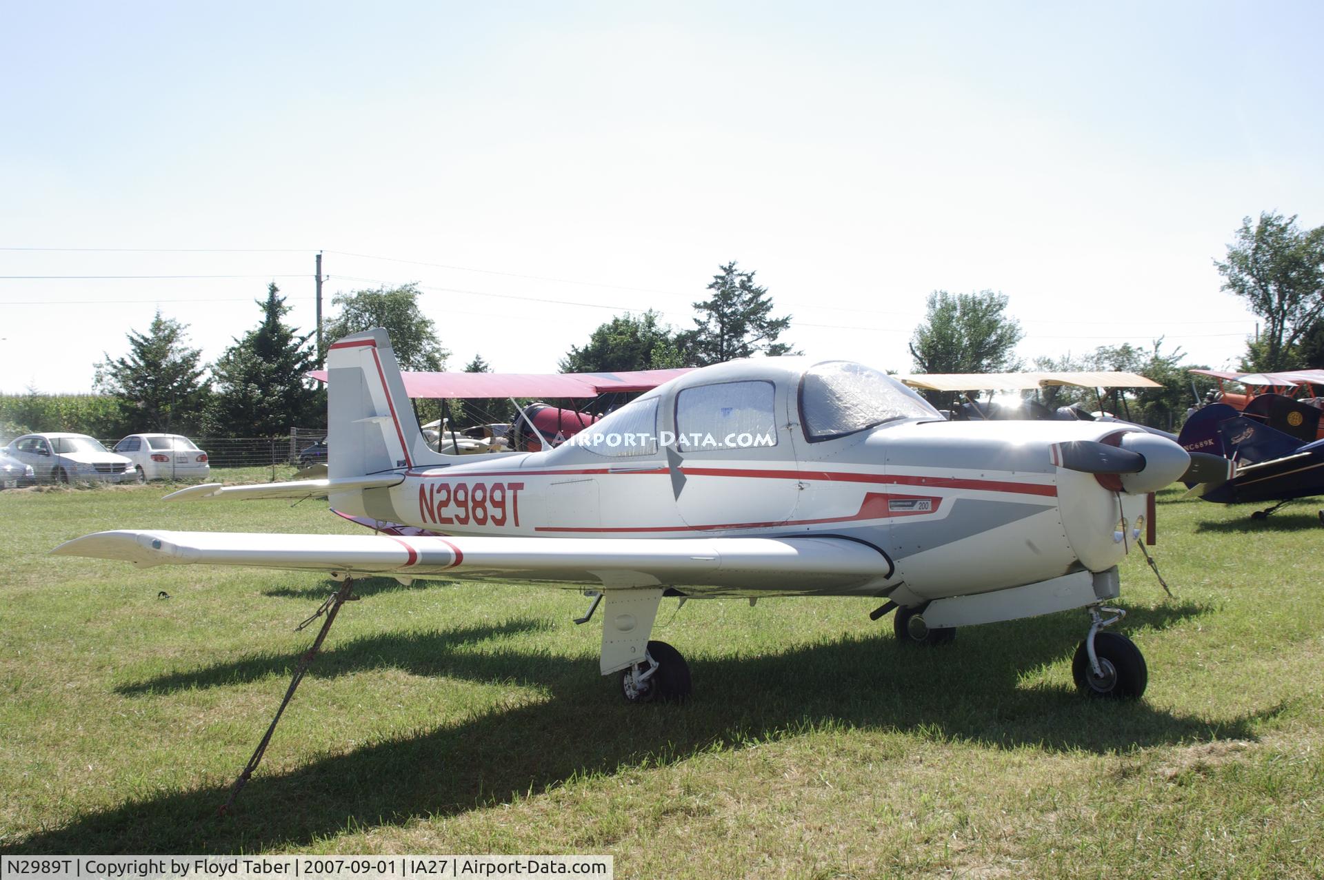 N2989T, 1966 Aero Commander 200D C/N 362, Blakesburg 2007