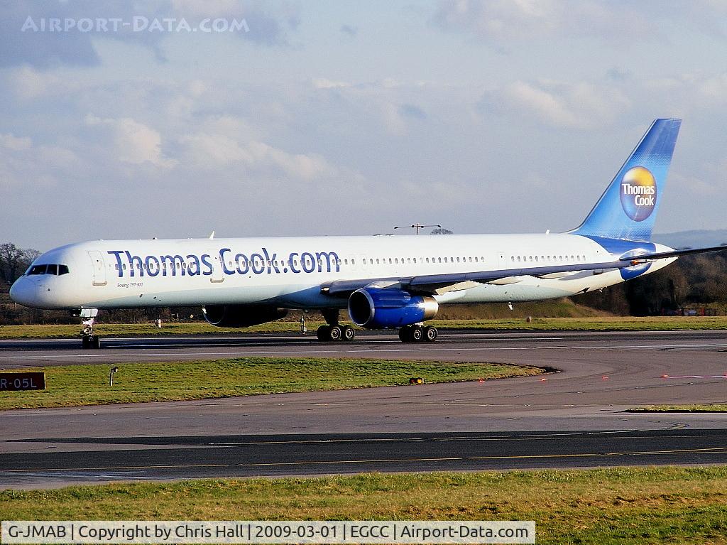 G-JMAB, 2001 Boeing 757-3CQ C/N 32242, Thomas Cook