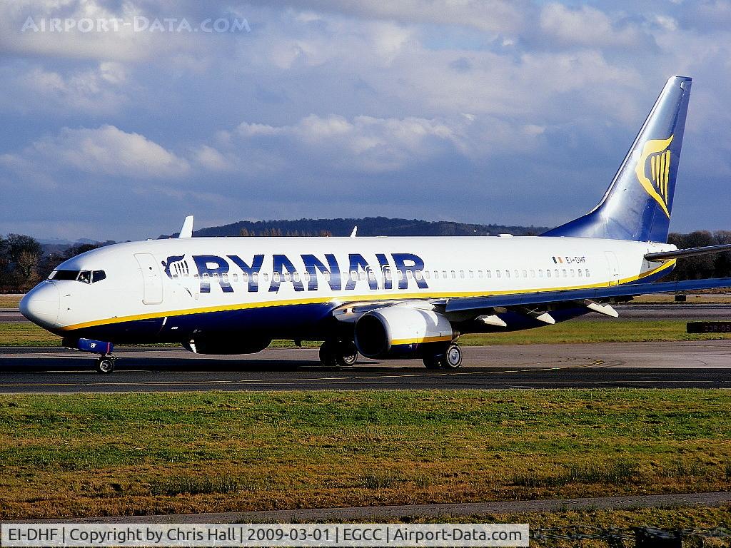 EI-DHF, 2005 Boeing 737-8AS C/N 33575, Ryanair