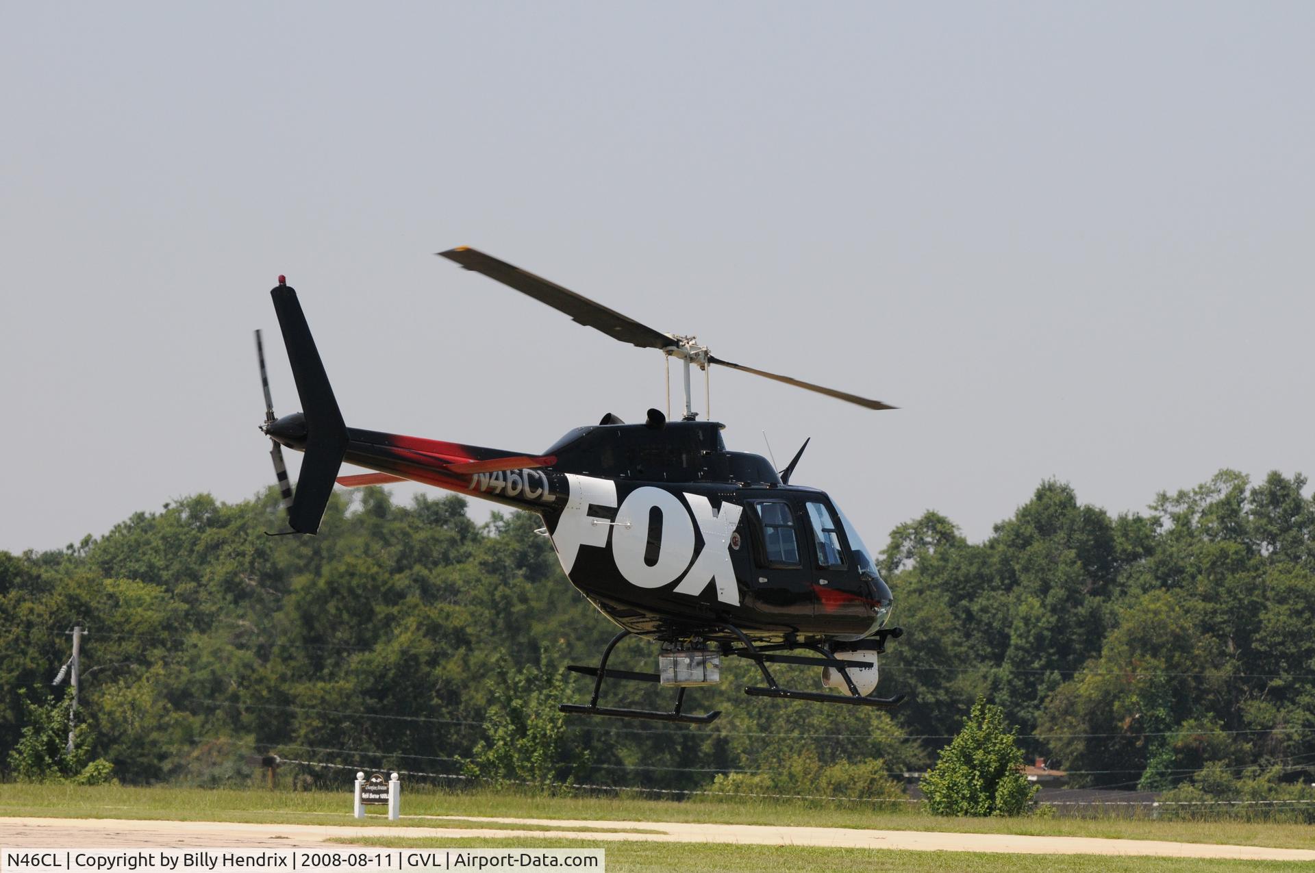 N46CL, 1999 Bell 206B-3 JetRanger III C/N 4518, Gainesville, Georgia Airport August 11, 2008