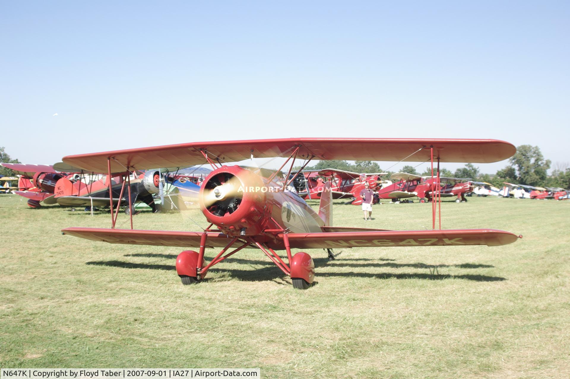 N647K, 1930 Great Lakes 2T-1A Sport Trainer C/N 111, Blakesburg Antique Fly In
