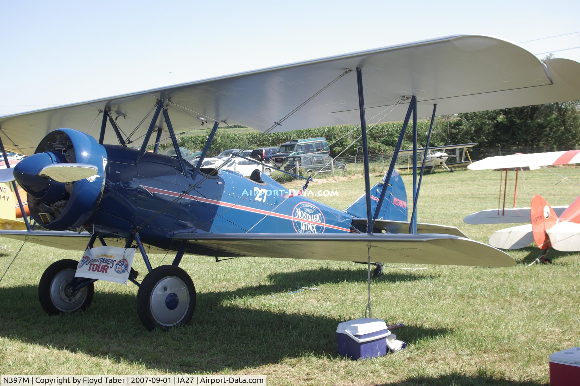 N397M, 1929 Curtiss-Wright Travel Air E-4000 C/N 1317, Blakesburg Antique Fly In