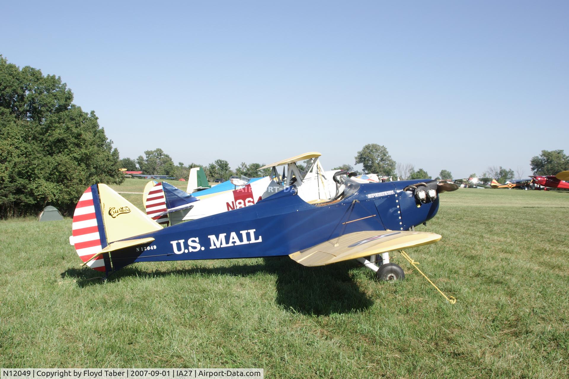 N12049, 1969 Bowers Fly Baby 1A C/N 65-43, Blakesburg Antique Fly In