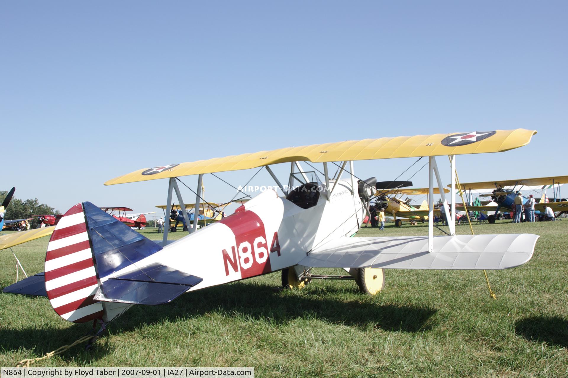 N864, 2005 Bowers Bi-Baby C/N 1, Blakesburg Antique Fly In
