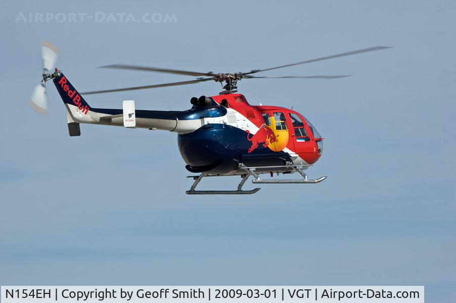 N154EH, 1985 MBB Bo-105CBS-4 C/N S-704, Red Bull Chopper
