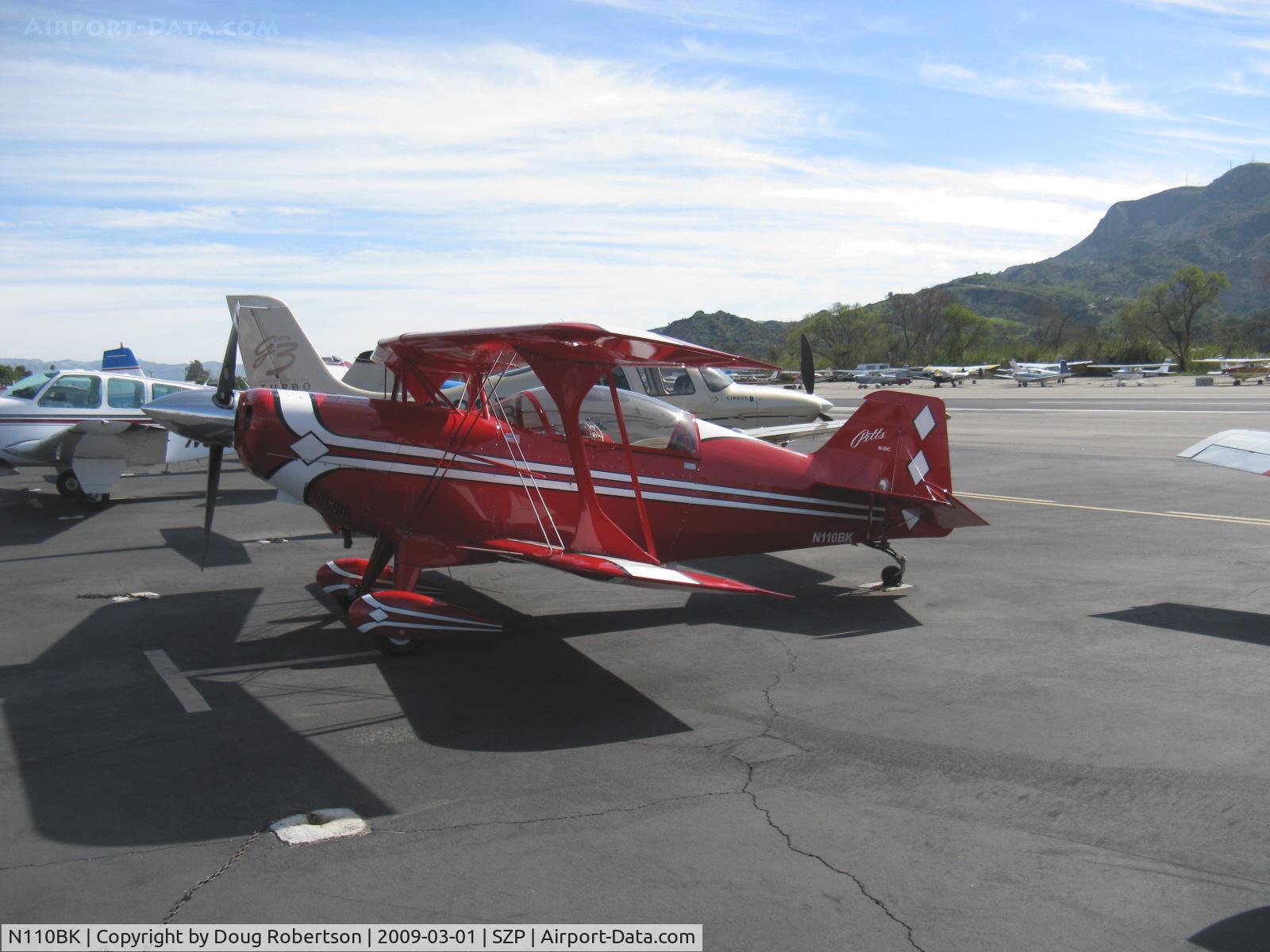 N110BK, 2007 Aviat Pitts S-2C Special C/N 6077, 2007 Aviat PITTS S-2C, Lycoming AEIO-540-D4A5 260 Hp