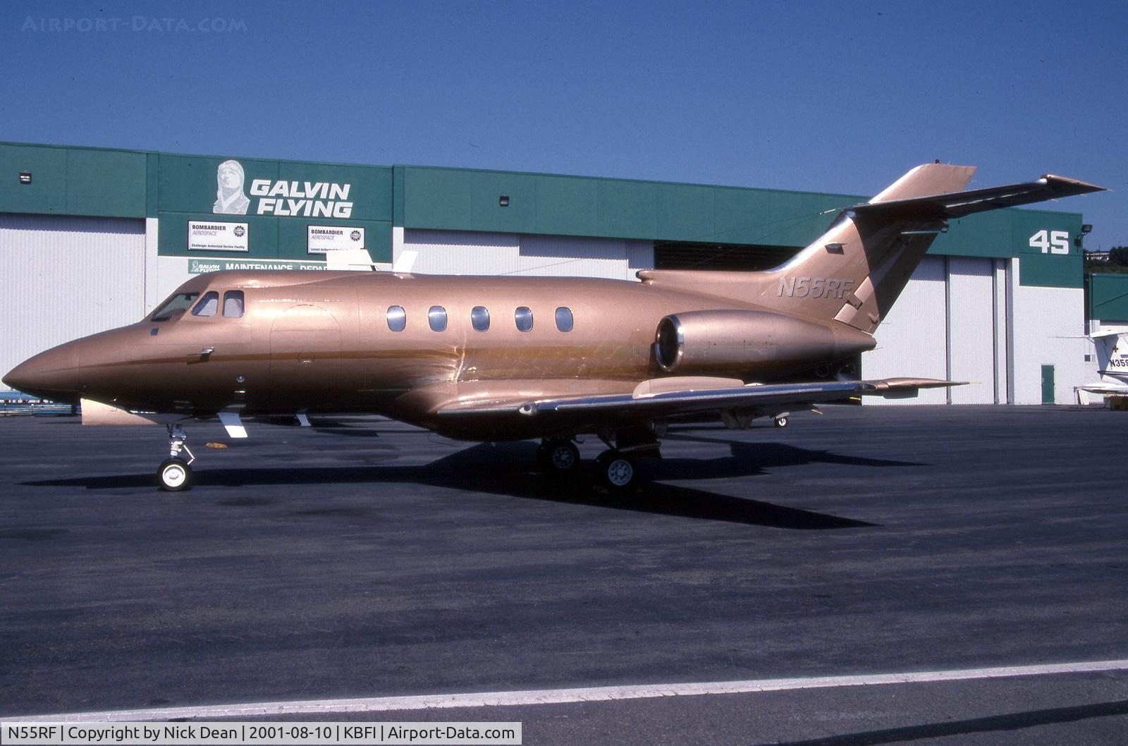 N55RF, 1964 Hawker Siddeley DH-125 C/N 25020, KBFI