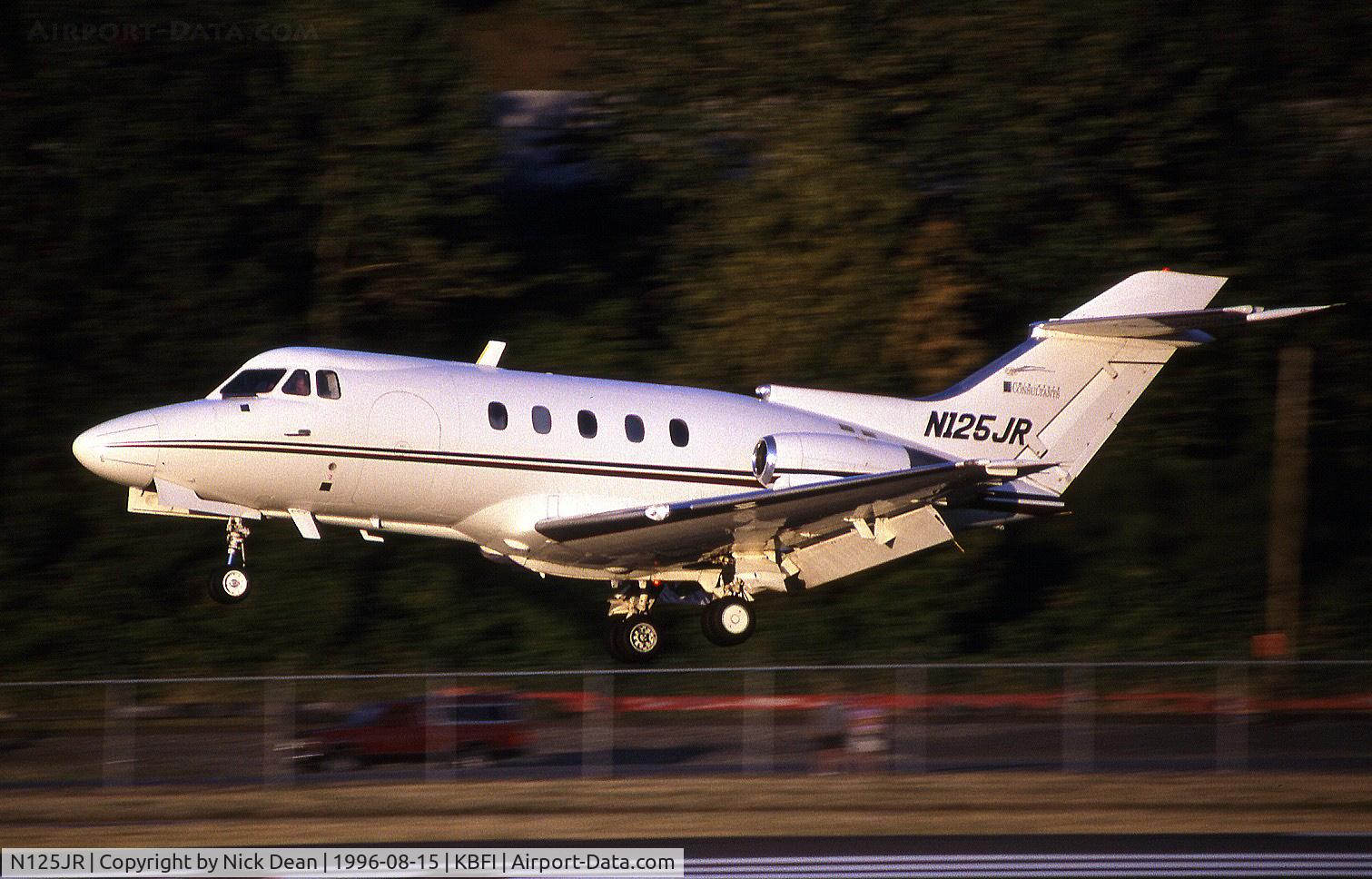 N125JR, 1965 Hawker Siddeley DH.125-1A C/N 25052, KBFI