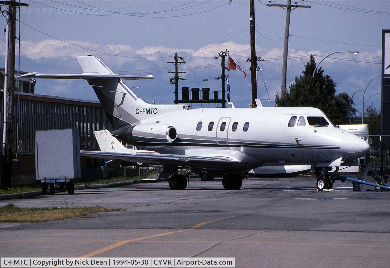 C-FMTC, 1966 Hawker Siddeley DH.125-1A C/N 25104, CYVR (WFU/Derelict)