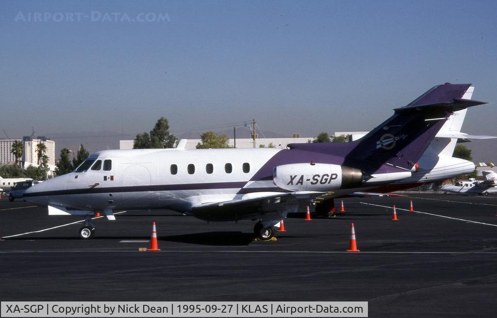XA-SGP, 1967 Hawker Siddeley HS125 3A C/N 25114, KLAS