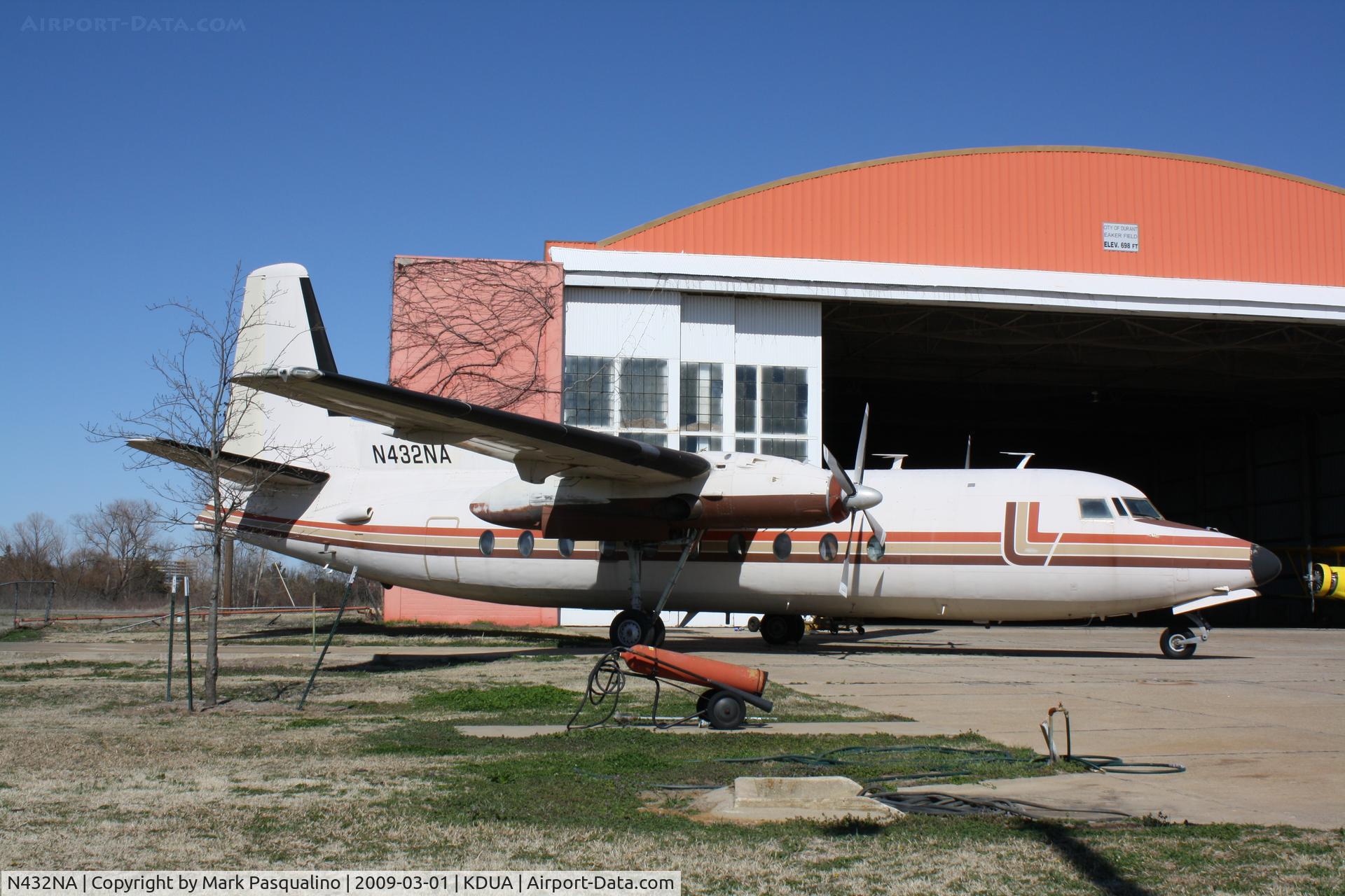N432NA, 1959 Fairchild F-27F C/N 35, Fairchild F-27F