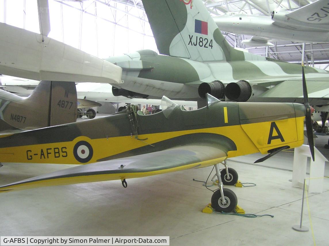 G-AFBS, 1937 Miles M14A Hawk Trainer 3 C/N 539, Hawk Trainer at Duxford