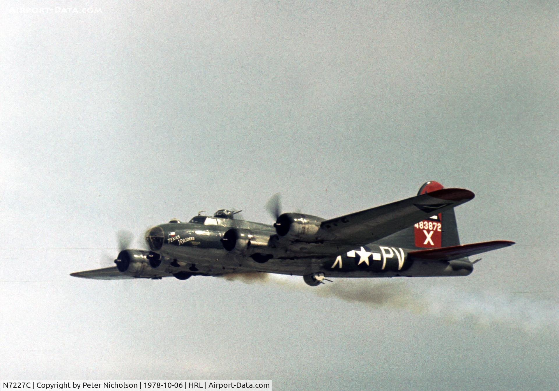 N7227C, 1944 Boeing B-17G Fortress C/N 32513, Flying Fortress 